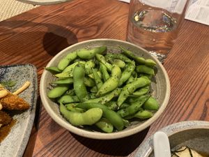 Edamame  at KIBOU Japanese Kitchen & Bar in Solihull
