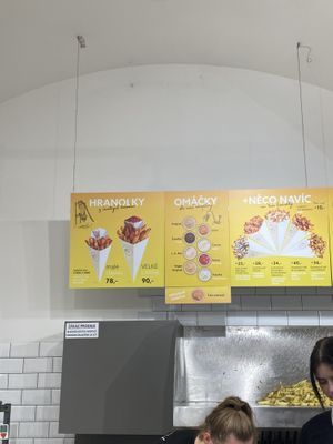   at FÆNCY FRIES in Prague