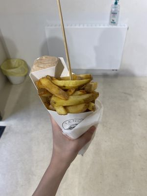   at FÆNCY FRIES in Prague