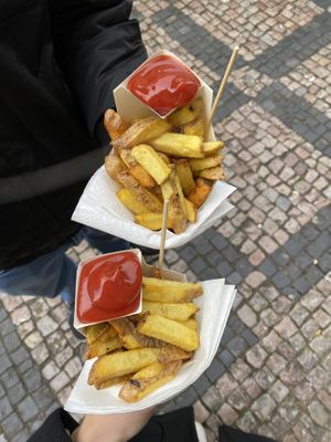  at FÆNCY FRIES in Prague
