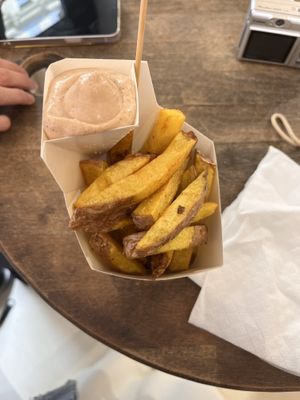   at FÆNCY FRIES in Prague