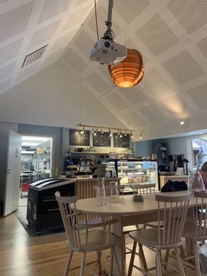 Interior  at Café Bryggan in Kullavik