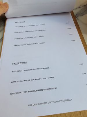 Wraps   at Manuto Café in Tuttlingen