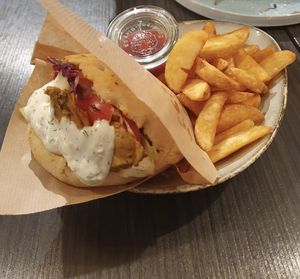 Döner  at Manuto Café in Tuttlingen