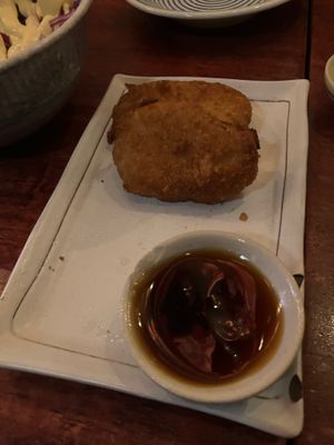Corn croquettes   at Kohoku-Ku in New York City