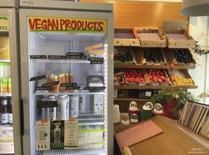 some vegan groceries   at Le Vegiwang - 르베지왕 in Seoul