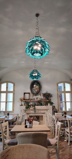 The place! Great for cold or warm weather! at Bojtorina Vegan Kitchen in Sopron