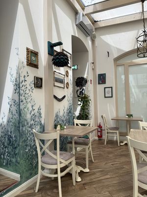 Interior  at Bojtorina Vegan Kitchen in Sopron