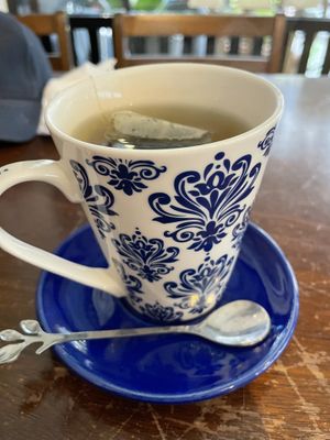 Mint tea, 40 baht  at Heaven Burger in Chiang Rai