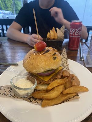   at Heaven Burger in Chiang Rai