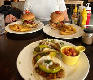   at Heaven Burger in Chiang Rai