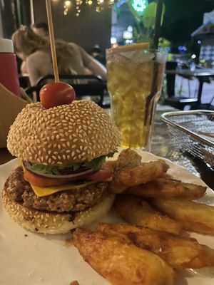   at Heaven Burger in Chiang Rai