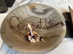 Tiramisu- fantastic!  at Tendril in London