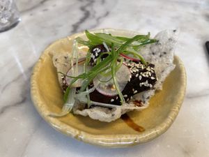 Red Potatoes- to die for  at Tendril in London