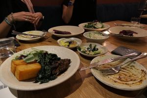 Tasting menu  at Tendril in London