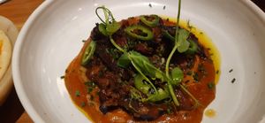 Mushroom starter at Tendril in London