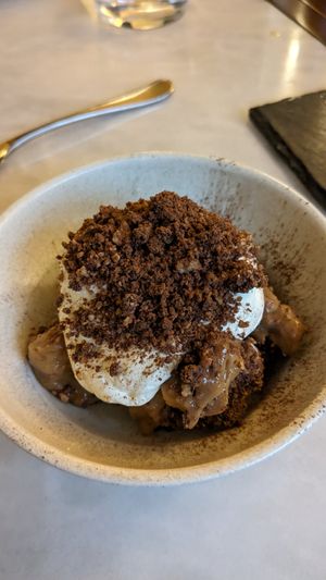 Banoffie pie at Tendril in London