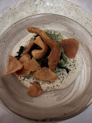 Amuse-bouche  #Veganuary at Tendril in London