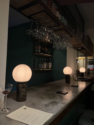 The bar  at Tendril in London