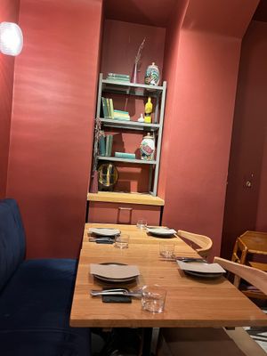 Interior decor at Tendril in London