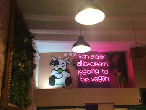   at Madonna Vegan in Barcelona