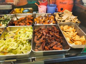 Variety of dishes available at Bishan Vegetarian 碧山素食 in Central Singapore