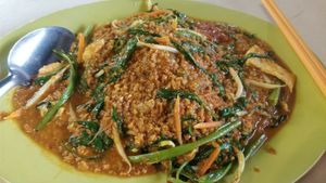 Satay Bihun at Bishan Vegetarian 碧山素食 in Central Singapore