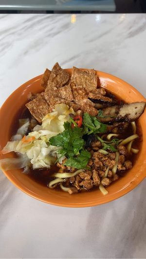 Lor Mee  at Bishan Vegetarian 碧山素食 in Central Singapore
