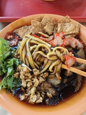 Lor mee ~ Feb 25 at Bishan Vegetarian 碧山素食 in Central Singapore