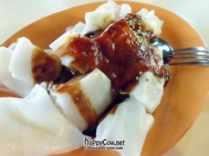 Chee Cheong Fun @ S$1.6 at Bishan Vegetarian 碧山素食 in Central Singapore
