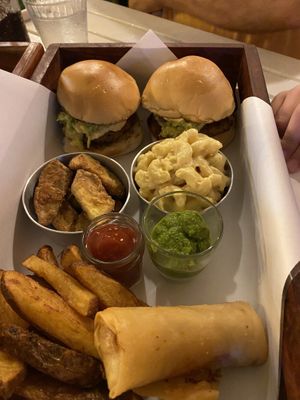 Vegan plate   at Wat Bong in Siem Reap