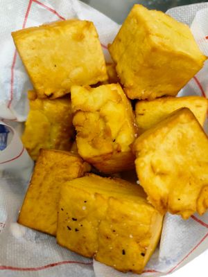 Panissa fritta at Bar Trattoria Splendor in Noli