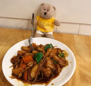 Fried monkey head mushroom $10 at Zi Zai Vegetarian 自在齋 - Yishun in North Singapore