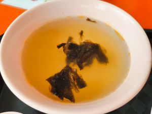 Soup at Zhen Xin Vegetarian 真心素食 in Northeast Singapore