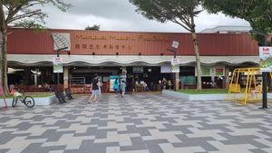 Located in the market, easy to locate just entrance area you'll see the stall. at Zhen Xin Vegetarian 真心素食 in Northeast Singapore