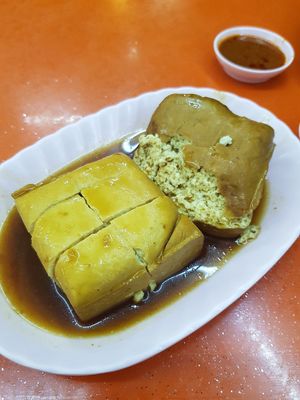 Braised Beancurd at Zhen Xin Vegetarian 真心素食 in Northeast Singapore