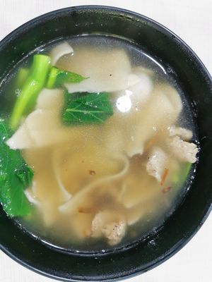 手工面粉糕 at Zhen Xin Vegetarian 真心素食 in Northeast Singapore