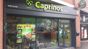 Exterior at Caprinos Pizza in Redditch