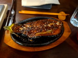 Miso Glazed Eggplant 🍆 at The Don Milford in Auckland