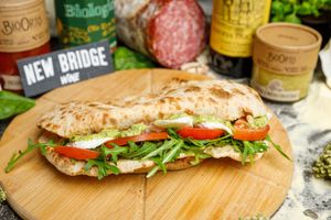 Panuozzo Vegano  at New Bridge Sprizza in Florence