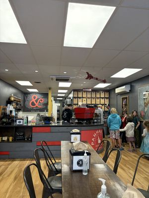 inside   at Panhandle Cone & Coffee in Sandpoint