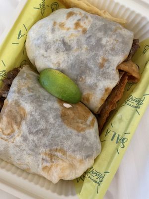 Mushroom Burrito from Sala, Kuala Lumpur  at Sala - Avenue K in Kuala Lumpur