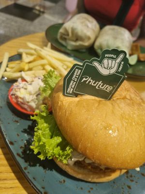 Chicken burger at Sala - Avenue K in Kuala Lumpur