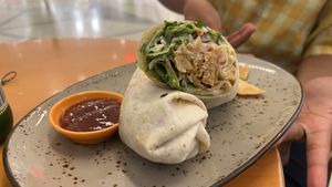 “Chicken” wrap  at Sala - Avenue K in Kuala Lumpur