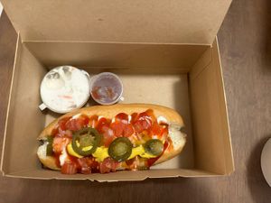 Hot dog   at Sala - Avenue K in Kuala Lumpur