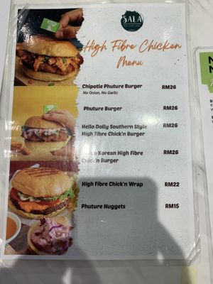 menu 2  at Sala - Avenue K in Kuala Lumpur