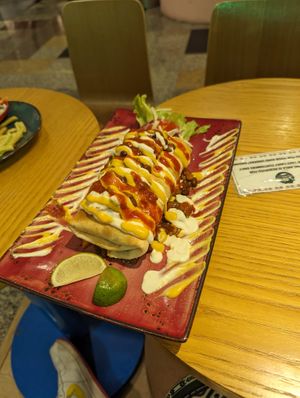 Vegan chimichanga  at Sala - Avenue K in Kuala Lumpur