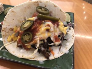 Mushroom taco  at Sala - Avenue K in Kuala Lumpur