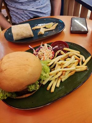 Beef burger at Sala - Avenue K in Kuala Lumpur