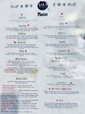 Menú 2  at Sala - Avenue K in Kuala Lumpur